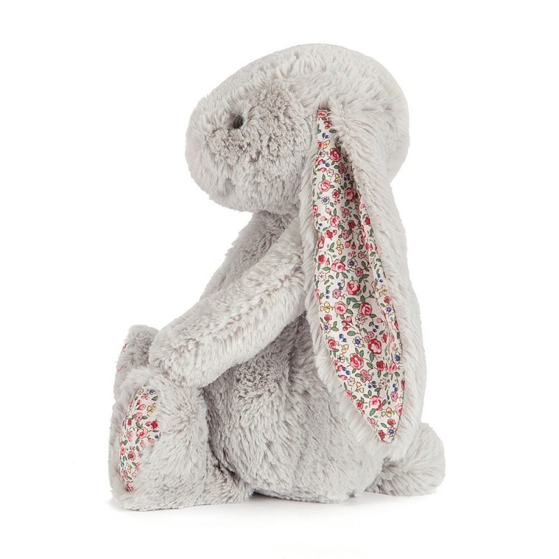 Pluszowy Królik 31 cm Szary Kolorowe Uszka - Jellycat