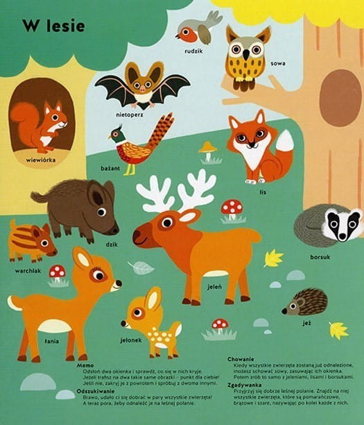 Moje Pierwsze Memo Zwierzęta - Wydawnictwo Adamada