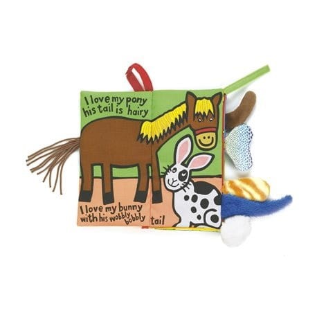 Miękka Książeczka Zwierzęta Domowe z Ogonami - Jellycat