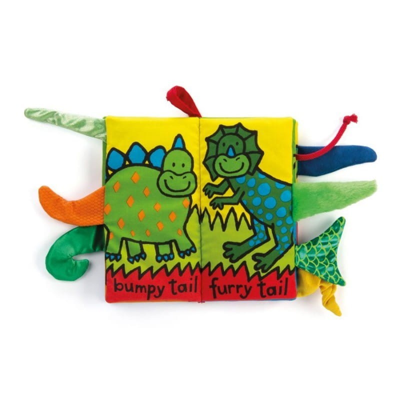 Miękka Książeczka z Ogonami Dino - Jellycat