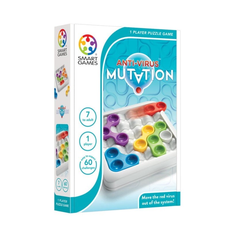 Gra logiczna dla dzieci 7+ Anti Virus Mutation - Smart Games