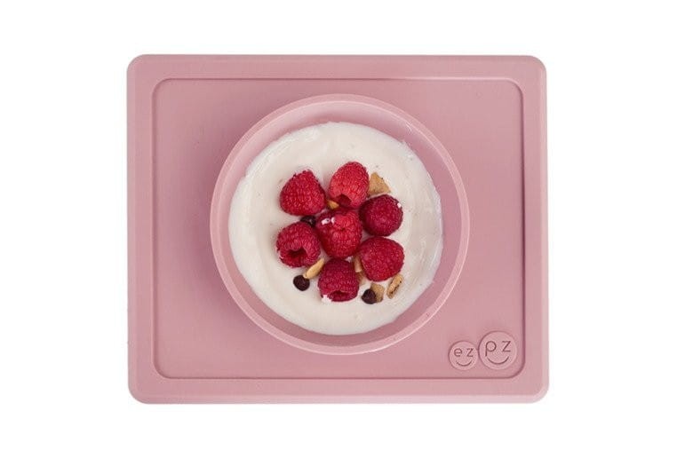 Silikonowa Miseczka Podkładka 2w1 Mini Bowl pastelowy róż - ezpz