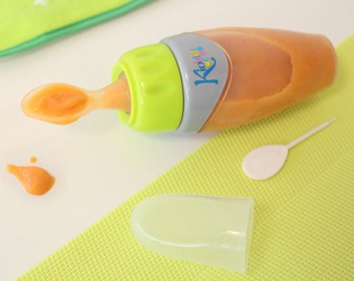 Łyżeczka z Pojemnikiem na Jedzenie Niemowląt - Kiokids