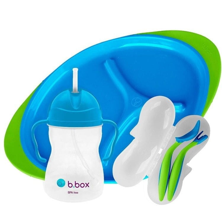 Zestaw do Rozszerzania diety i karmienia Ocean Breeze - b.box