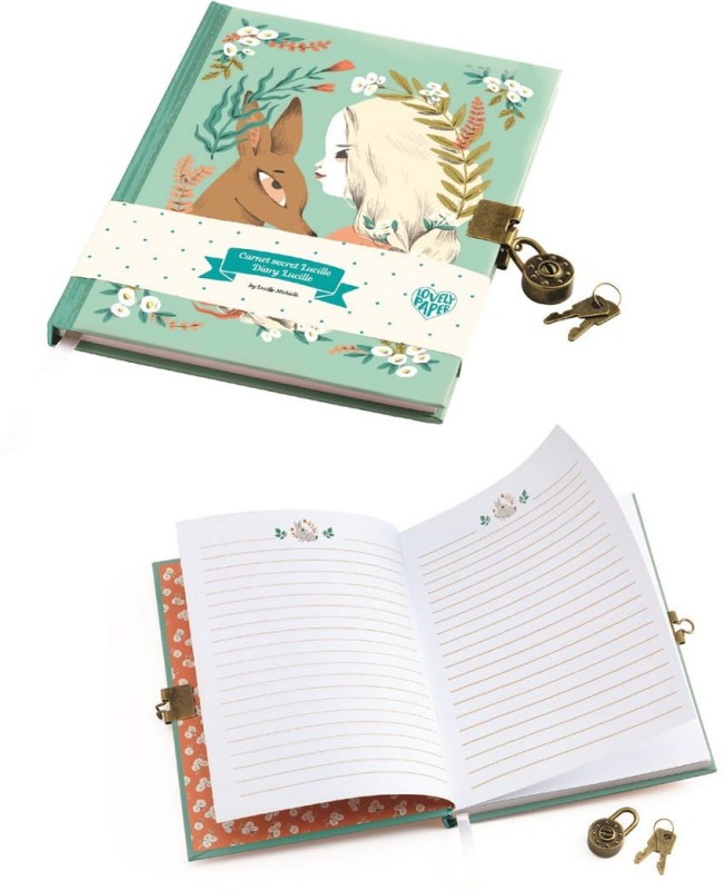 Pamiętnik z na Kłódkę LUCILLE  - Djeco