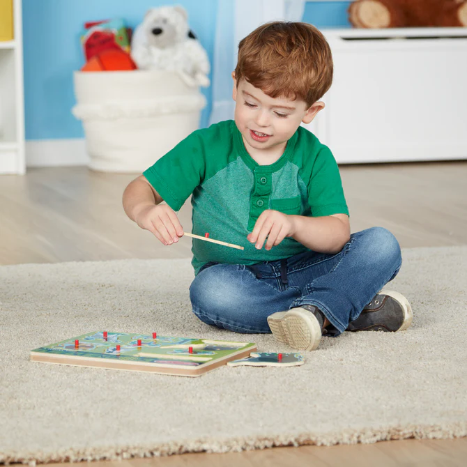 Puzzle Dźwiękowe Zwierzęta z Zoo - Melissa & Doug