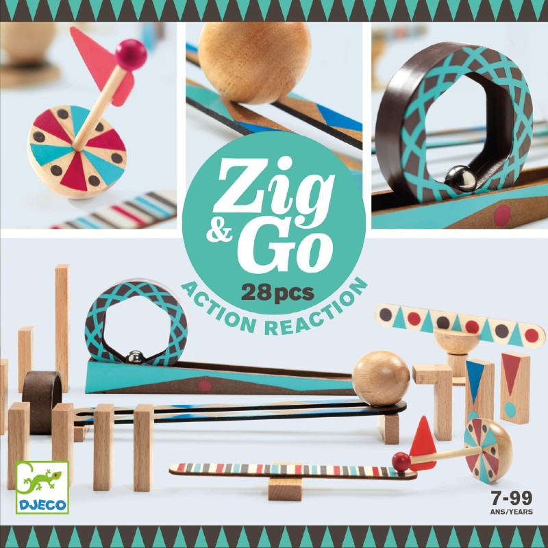 Tor dla Kulek Zig & Go 28 el.- Djeco