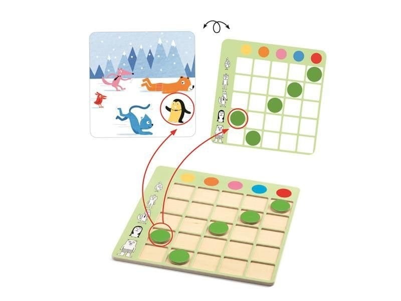 Nauka Kolorów EDULUDO Colorix - Djeco