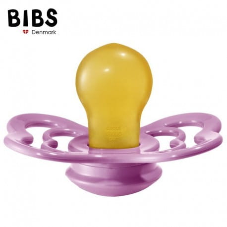 Smoczek Uspokajający z Naturalnego Kauczuku +6 mies. Lavender- BIBS Supreme