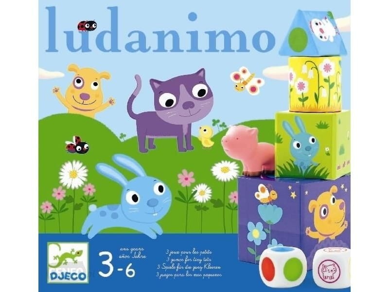Zestaw Gier dla Dzieci 3 w 1 Ludanimo - Djeco