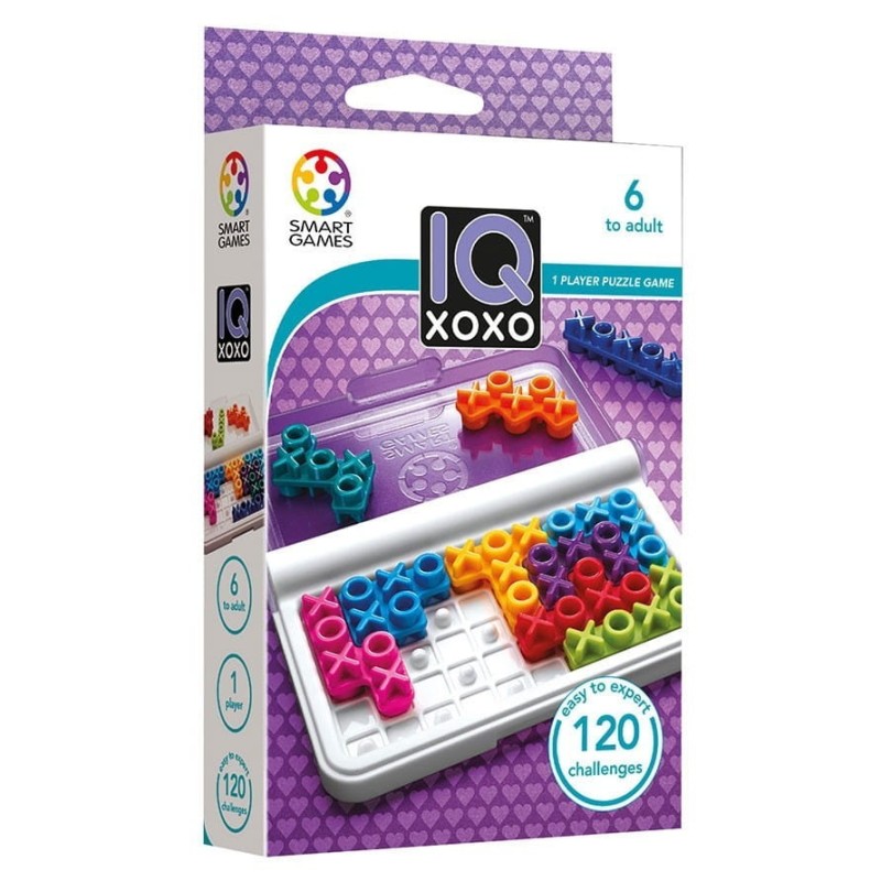 Układanka logiczna dla dzieci 6+ IQ XOXO - Smart Games