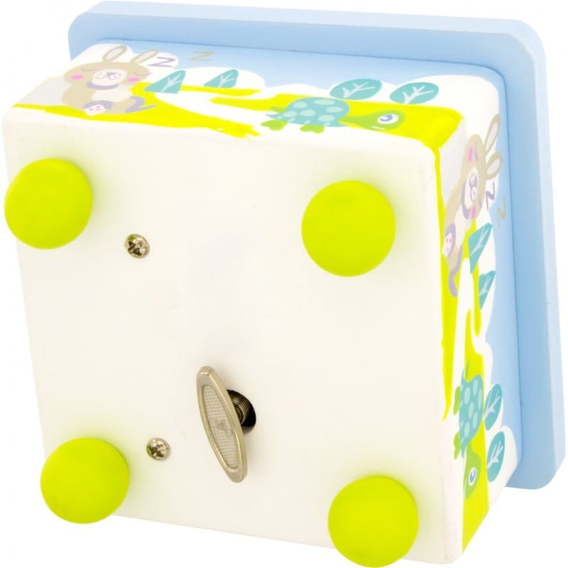 Pozytywka Drewniana Wesołe Zwierzątka Królik Żółw- Ulysse