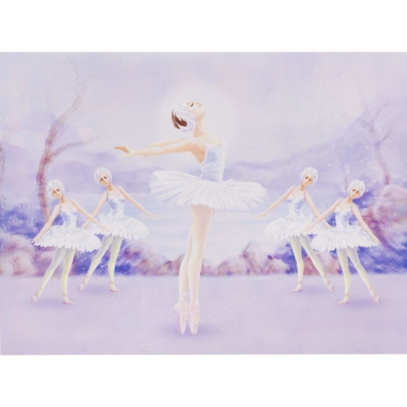 Szkatułka z Pozytywką Baletnica Jezioro Łabędzie - Ulysse