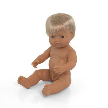 Pachnąca Lalka Chłopiec Europejczyk 38cm - Miniland Doll