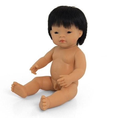 Pachnąca Lalka chłopiec Azjata 38cm - Miniland Doll