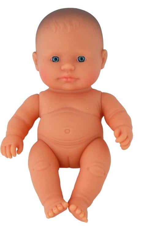 Pachnąca Lalka Bobas Dziewczynka Europejka 21 cm - Miniland Doll