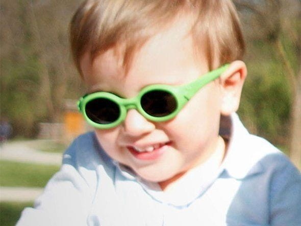 Okularki Przeciwsłoneczne dla Dzieci Zielone - Animal Sunglasses