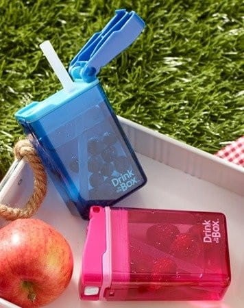 Bidon ze Słomką Borówkowy 235 ml - Drink in the Box