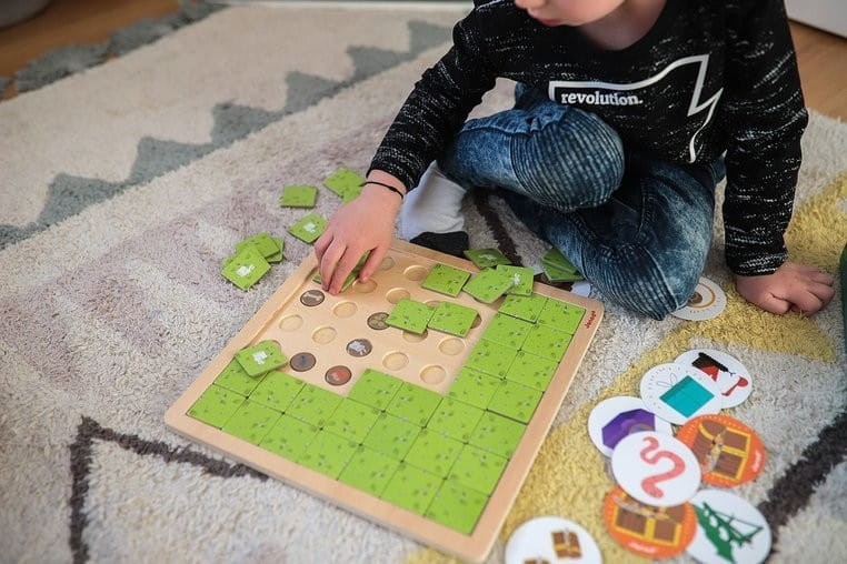 Gra planszowa memo Skarby w ogrodzie - Janod