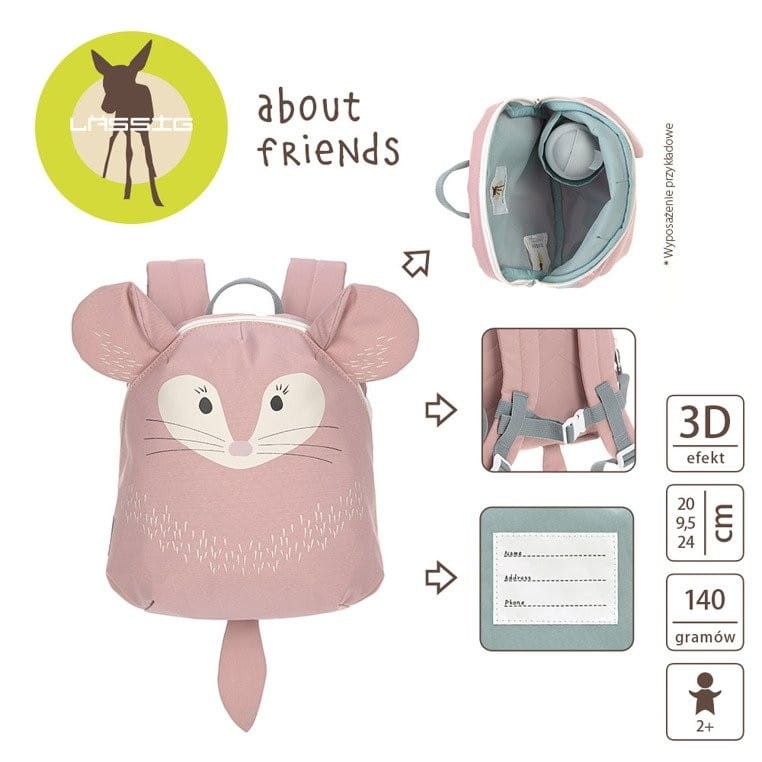 Plecak mini About Friends Szynszyla - Lassig