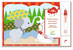 Wodna kolorowanka Ukryte wyprawy - Djeco