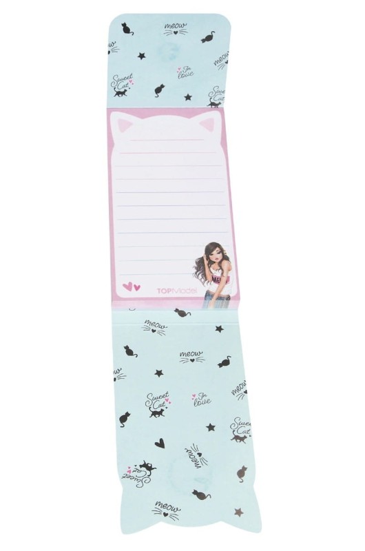 Notesik z magnetycznym zamknięciem w kotki - TopModel