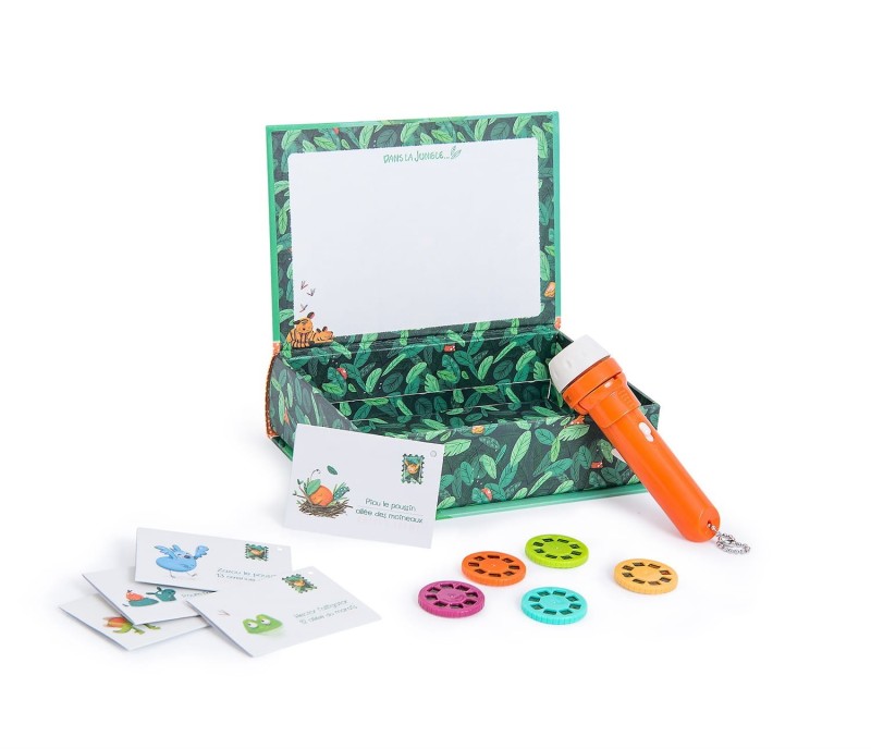 Projektor historii w książce Dżungla - Moulin Roty