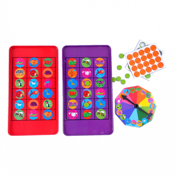 Gra magnetyczna Bingo - The Purple Cow