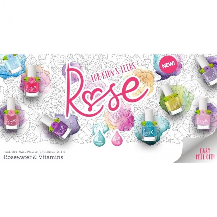 Lakier do paznokci zdejmowany jak naklejka Rose Peel-off - Snails
