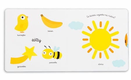 Kolory. Pierwsze słowa. Akademia mądrego dziecka.