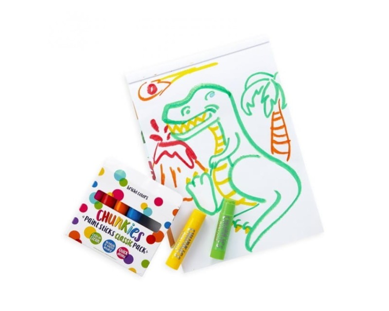 Farba w Kredce 6 szt Chunkies Paint Sticks - Ooly