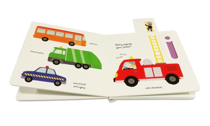 Pojazdy. Pierwsze słowa. Akademia mądrego dziecka