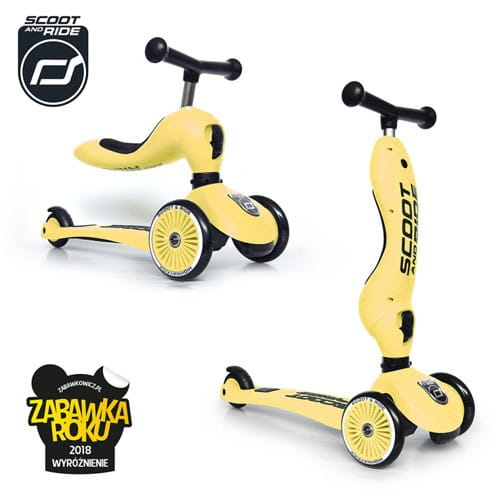 Hulajnoga Jeździk Highwaykick1 Lemon Icecream kolekcja 2020 - Scoot & Ride