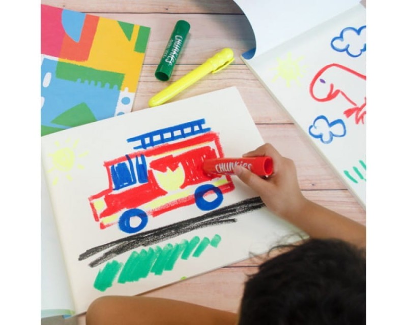 Farba w Kredce 24 szt Chunkies Paint Sticks - Ooly