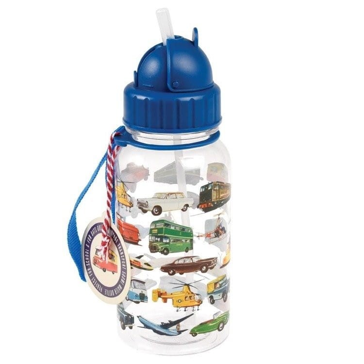 Bidon ze słomką 500 ml Pojazdy - Rex London