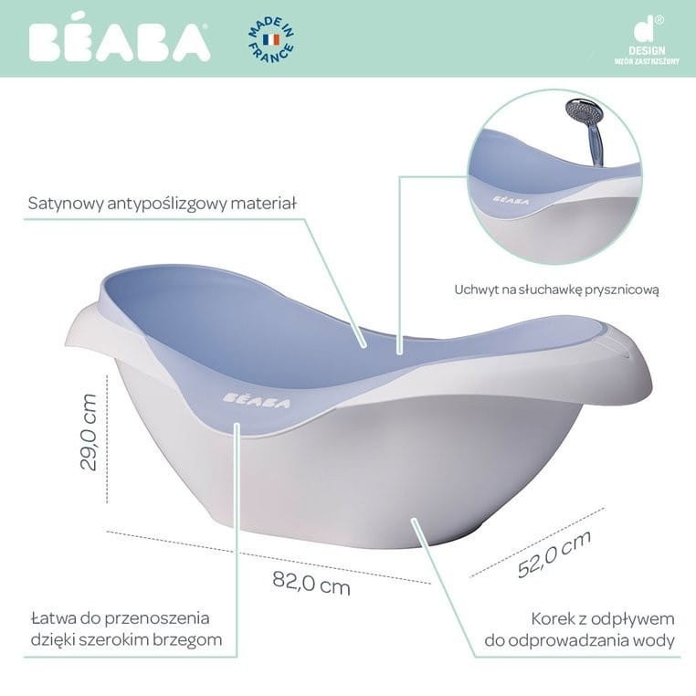 Wanienka dla noworodka Camele'o mineral - Beaba