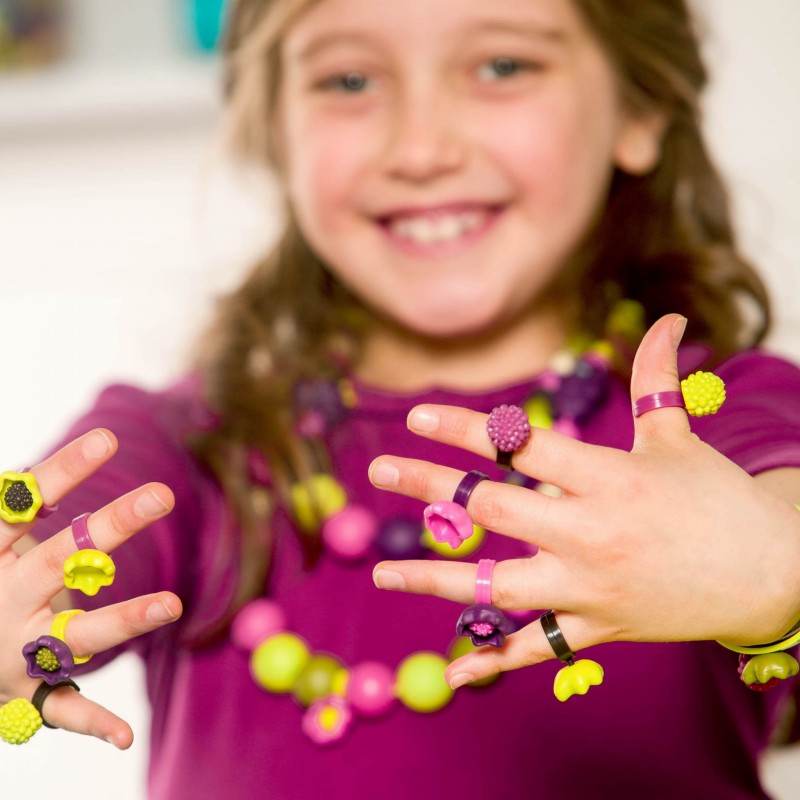 Zestaw do tworzenia biżuterii 300 elementów Pop-Arty - b.toys