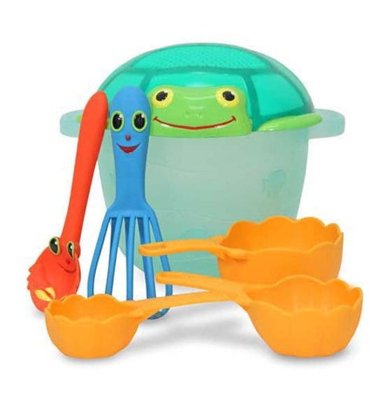 Zestaw foremki i wiaderko Gotowanie w Piaskownicy - Melissa & Doug
