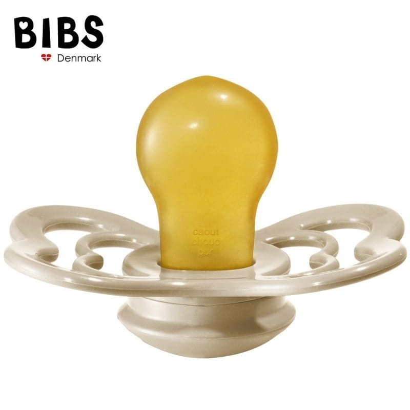 Smoczek Uspokajający z Naturalnego Kauczuku +6 mies. Sand - BIBS Supreme