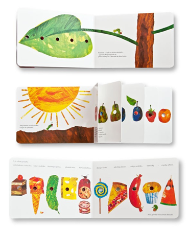 Bardzo głodna gąsienica format XL - Eric Carle