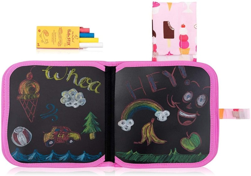 Zmazywalna książeczka z kredą Doodle It Book Ice Cream - Jaq Jaq Bird