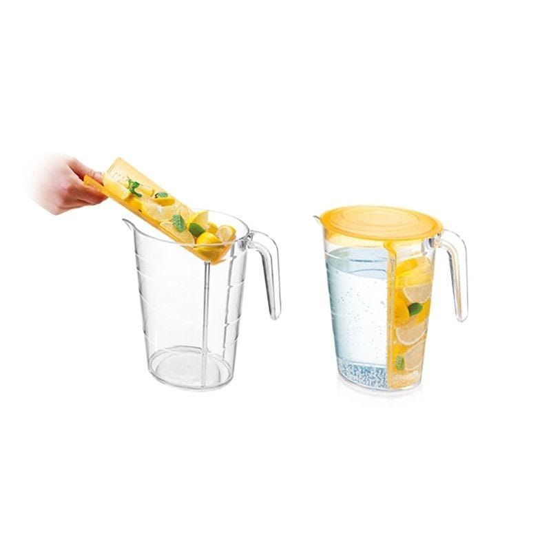 Dzbanek na wodę myDRINK 2,5 l + 4 kubki z wieczkiem - tescoma
