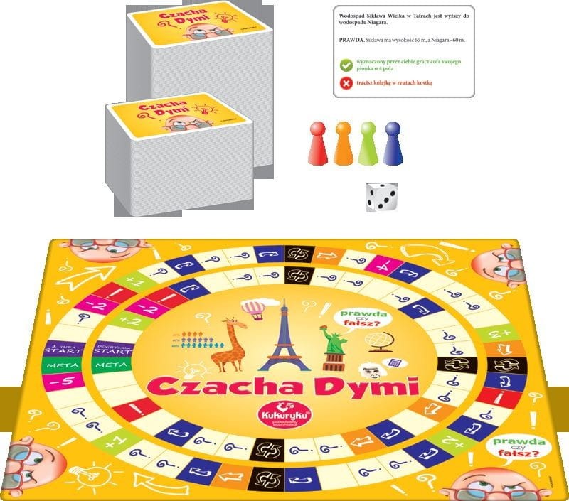 Czacha dymi. 162 ciekawostki ze świata - Gra planszowa