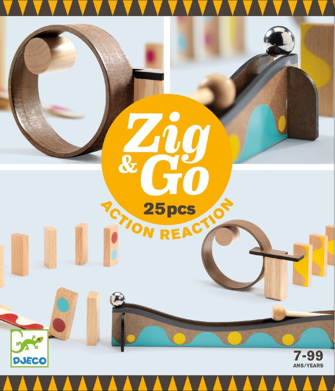 Tor dla Kulek Zig & Go 25 el.- Djeco