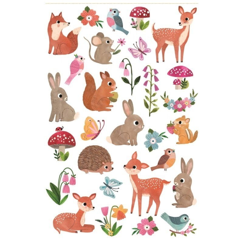 Tatuaże Dziecięce Leśni Przyjaciele - Petit Monkey