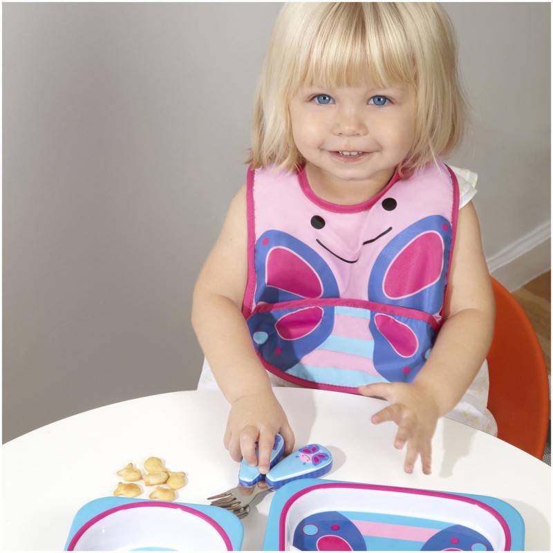 Zestaw talerz i miseczka Zoo Motyl - Skip Hop