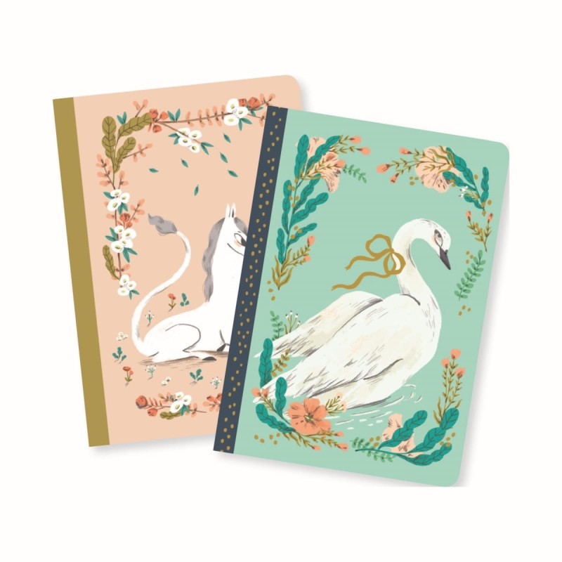 Zestaw 2 małe notesy Lucille - Djeco