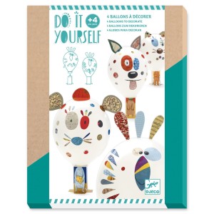 Zabawka z Balonów Zwierzęta DIY Zestaw do Dekoracji - Djeco