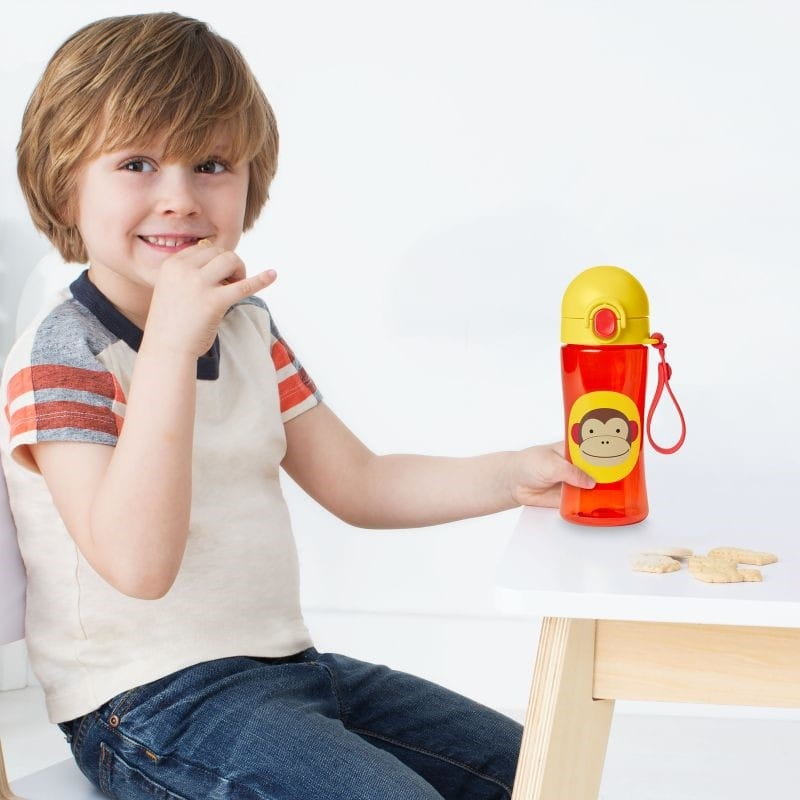 Bidon sportowy Zoo Małpa 414 ml - Skip Hop