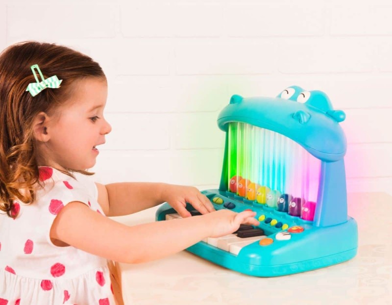 Pianinko Hippo-Pop Play Piano - b.toys